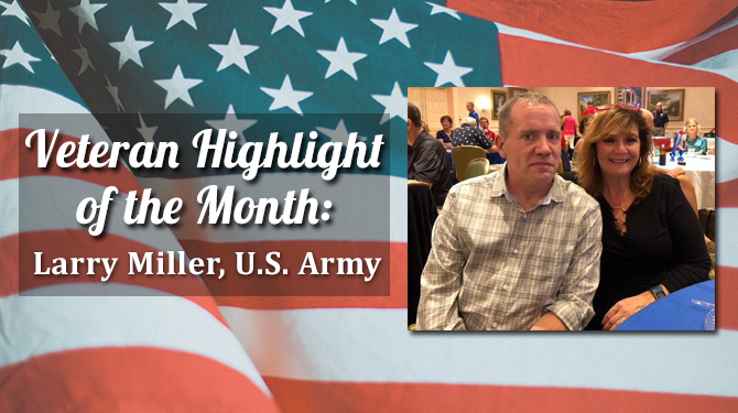 Veteran Highlight of the Month: (William) Larry Miller